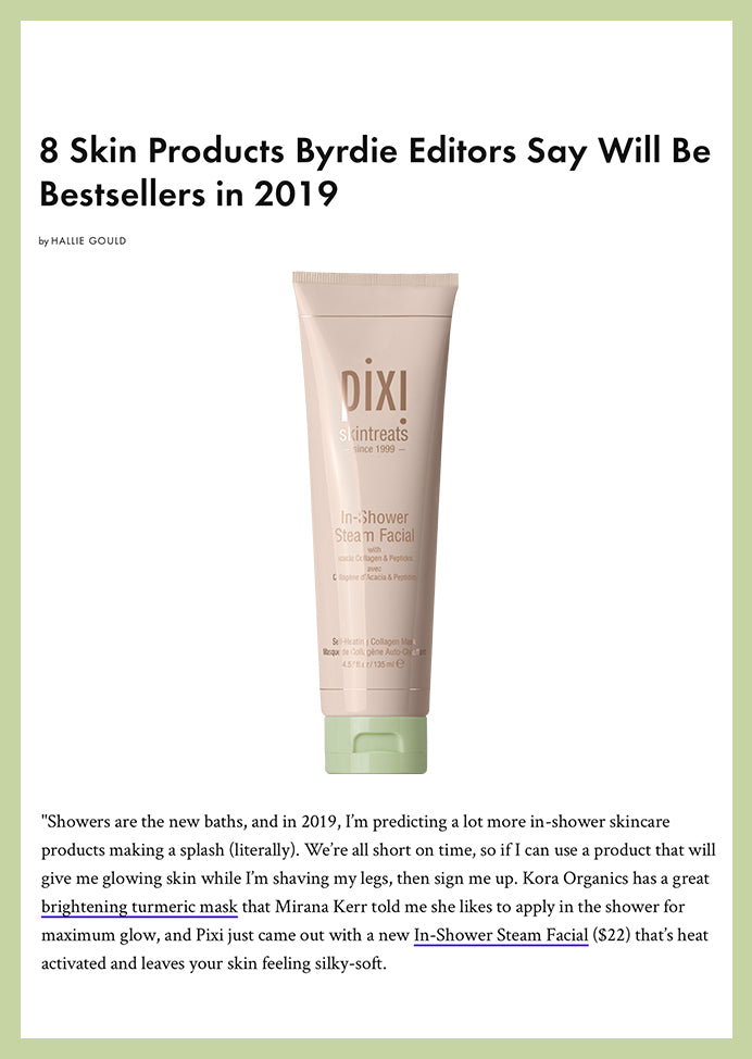 Byrdie: 8 Skin Products Byrdie Editors Say Will Be Bestsellers in 2019