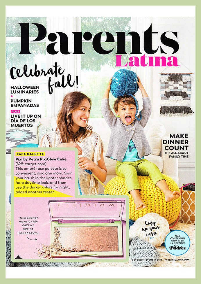 Parents Latina: Celebrate Fall featuring Pixi Glow Cake