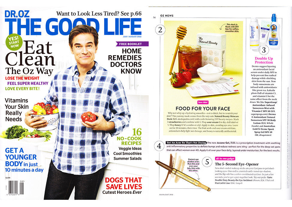 Dr. Oz The Good Life Magazine July 2016