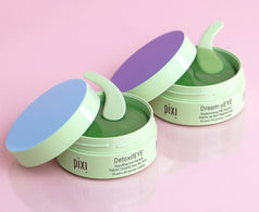 Day & Night Eye Patch Duo bundle shown on a pink background