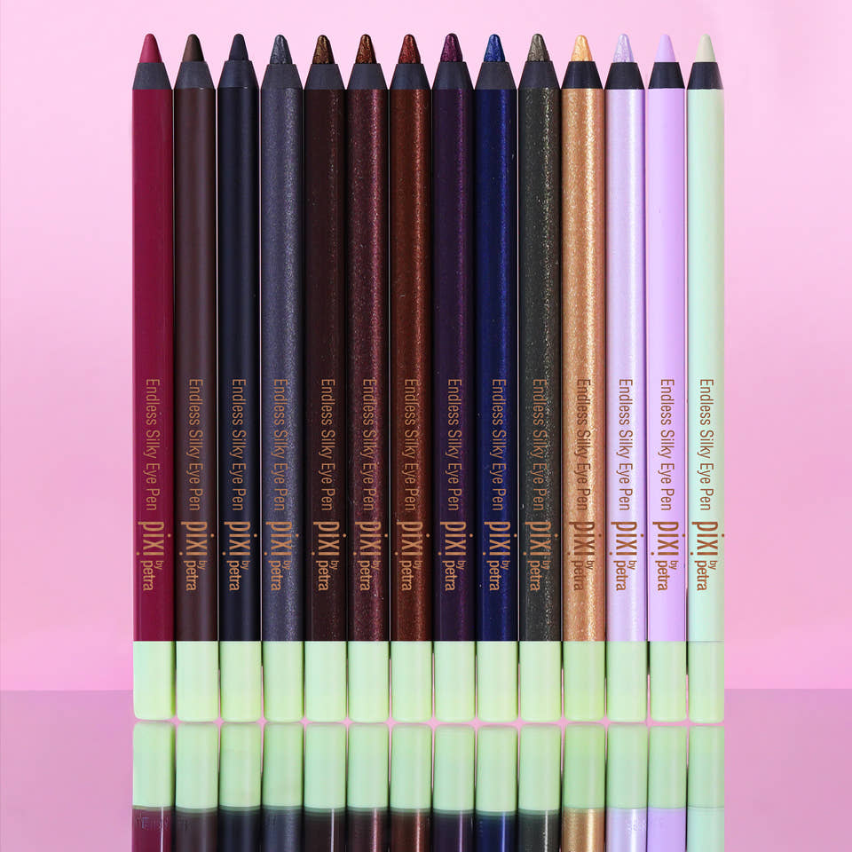 Pixi Endless Silky Eye Pen waterproof eyeliner shade lineup view 1