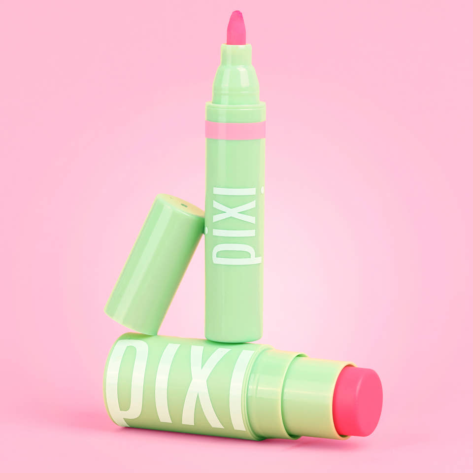 Everyday Glow Duo featuring LipBlush and +Hydra LipTreat on a pink background - View 1 view 1
