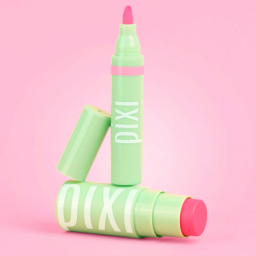 Everyday Glow Duo featuring LipBlush and +Hydra LipTreat on a pink background - View 1 view 1