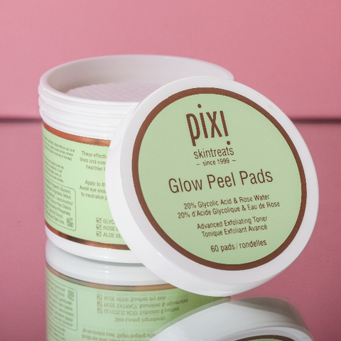 Glow Peel Pads Exfoliating Treatment Pads Pixi Beauty UK